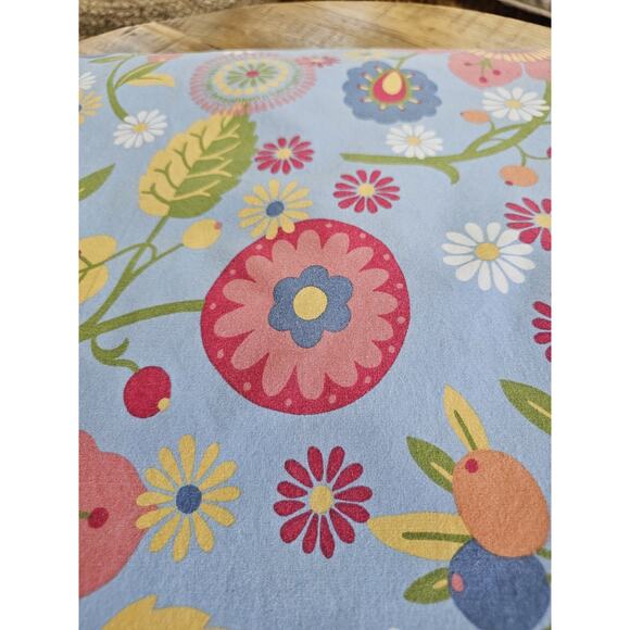 Pottery Barn Floral Colorful Duvet Full/Queen 86x86 Rare EUC Retired - Picture 2 of 6